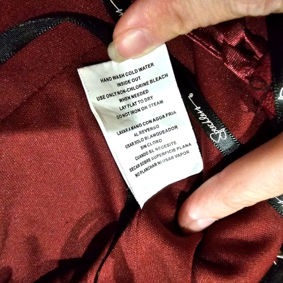 🆑️ SPEECHLESS Fit Flare Dress | Strapless Tube Floral Lace Sweetheart M - Picture 16 of 17